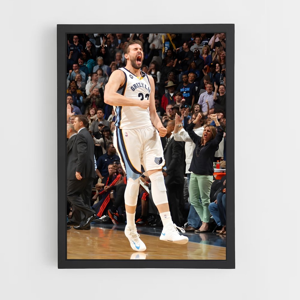 Poster Le Triomphe de Marc – affiche Basketball (vue 2)